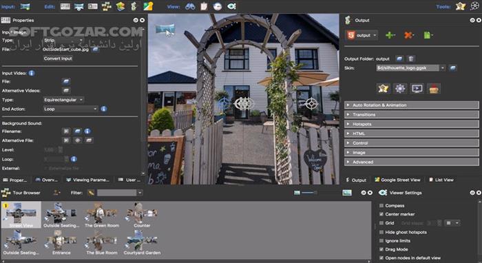 دانلود Pano2VR Pro 7.1.8 - دانلود ویرایش تصاویر پانوراما - سافت گذر