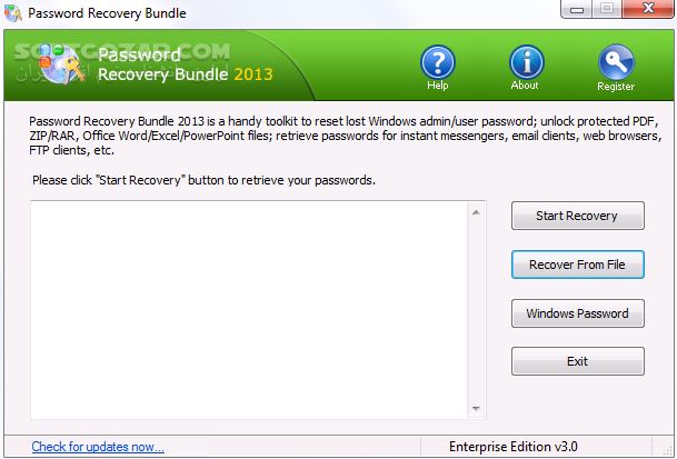 دانلود Password Recovery Bundle 5.6 Enterprise + Professional - دانلود بازیابی پسورد - سافت گذر