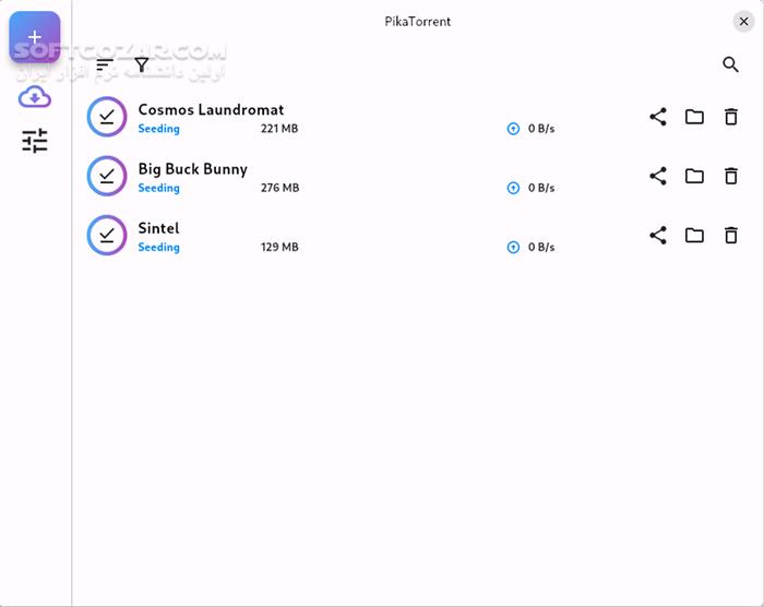 دانلود PikaTorrent 0.12.0 - دانلود دانلود از تورنت - سافت گذر