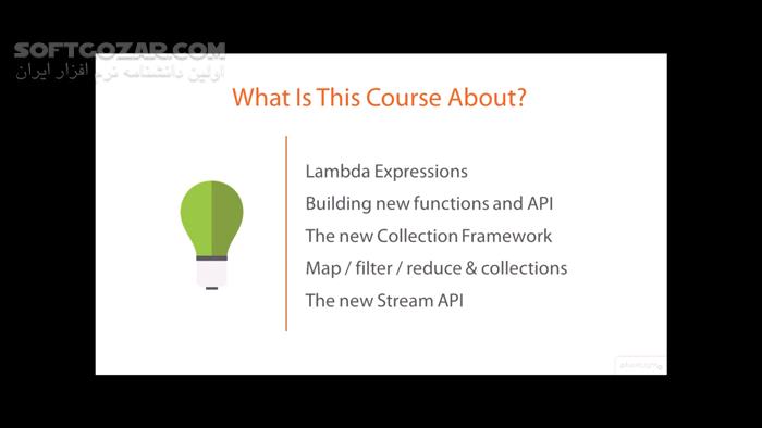 دانلود Pluralsight - From Collections to Streams in Java 8 Using Lambda Expressions - دانلود آموزش کار با چهارچوب‌های Collections و Streams در جاوا 8 با استفاده از عبارات لامبدا - سافت گذر