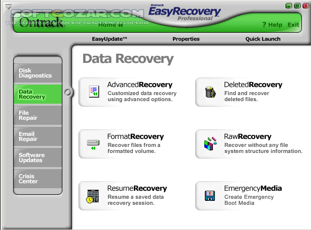 دانلود Ontrack EasyRecovery Technician 15.0.0.0 / Toolkit + Mac - دانلود ایزی ریکاوری قوی ترین نرم افزار بازیابی اطلاعات - سافت گذر