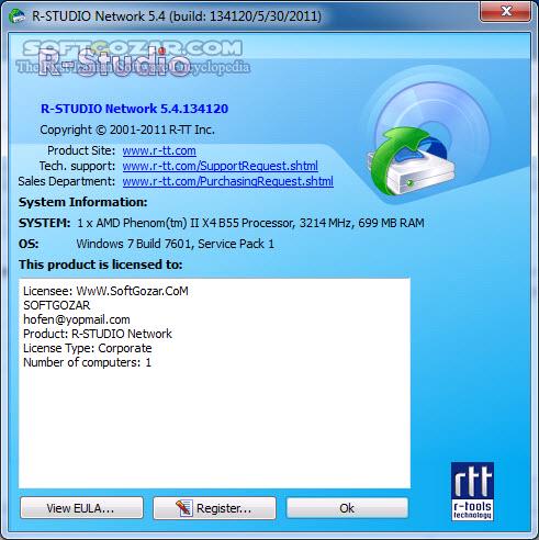 دانلود R-Studio 9.4 Build 191354 Technician / Network + BootCD - دانلود آر استودیو - سافت گذر