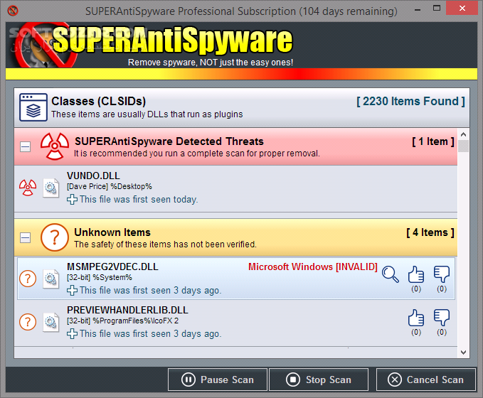 دانلود SUPERAntiSpyware Professional X 10.0.1274 + Offline Update - دانلود ضد جاسوس سوپر آنتی اسپایور - سافت گذر