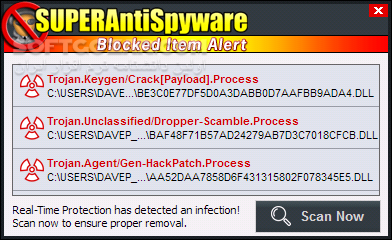 دانلود SUPERAntiSpyware Professional X 10.0.1274 + Offline Update - دانلود ضد جاسوس سوپر آنتی اسپایور - سافت گذر