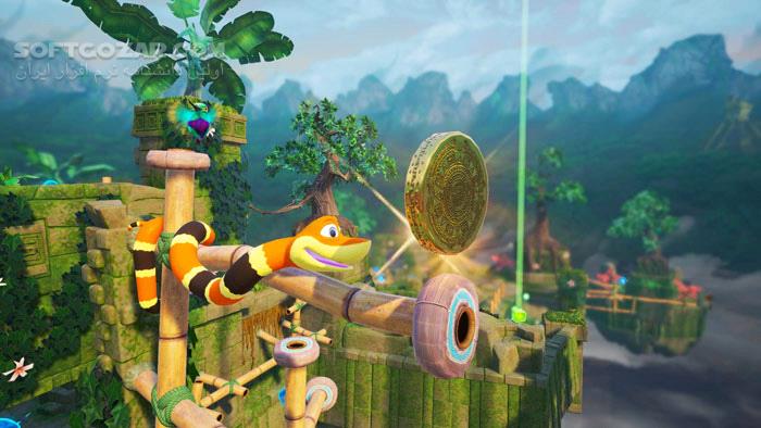 دانلود Snake Pass - دانلود بازی مار سه بعدی - سافت گذر
