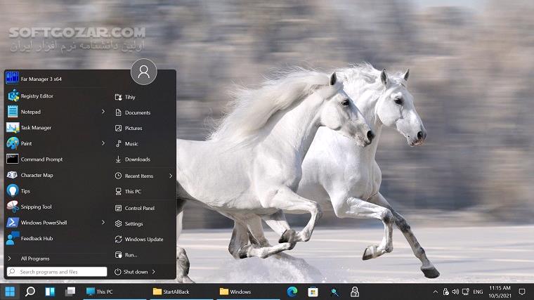 دانلود StartAllBack 3.9.8.5270 - دانلود منوی استارت برای ویندوز 11 - سافت گذر