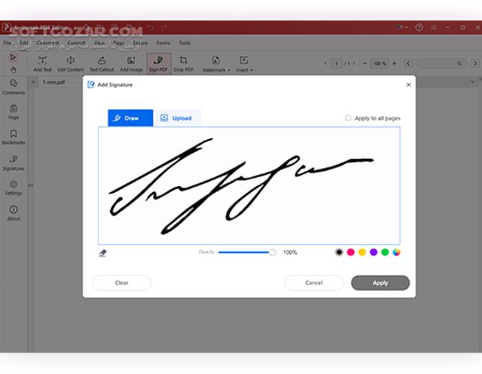 دانلود Systweak PDF Editor 1.0.0.7387 - دانلود ویرایش مستقیم فایل‌های پی‌دی‌اف - سافت گذر