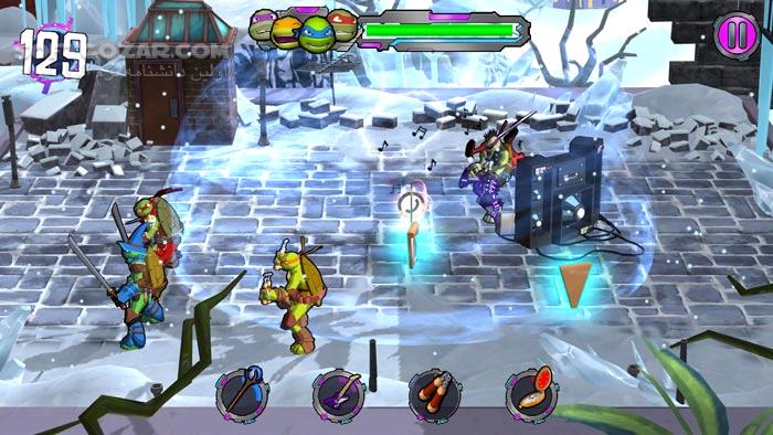 دانلود Teenage Mutant Ninja Turtles Portal Power - دانلود بازی بازی لاک پشت های نینجا - سافت گذر