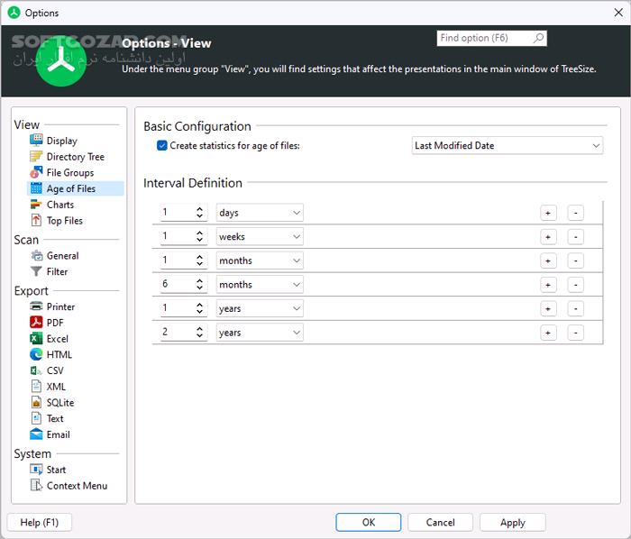 دانلود TreeSize Professional 9.1.3.1877 - دانلود مدیریت فضای هارد کامپیوتر - سافت گذر