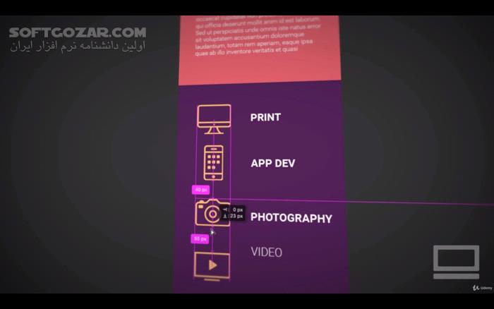 دانلود Adobe Photoshop CC - Web Design, Responsive Design & UI - دانلود آموزش طراحی سایت با فتوشاپ - سافت گذر