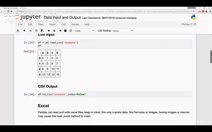 دانلود Udemy - Python for Data Science and Machine Learning Bootcamp - دانلود دوره آموزش علم داده و یادگیری ماشین در پایتون - سافت گذر