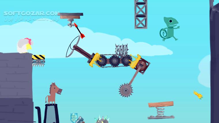 دانلود Ultimate Chicken Horse - دانلود بازی مسابقات چالشی حیوانات - سافت گذر