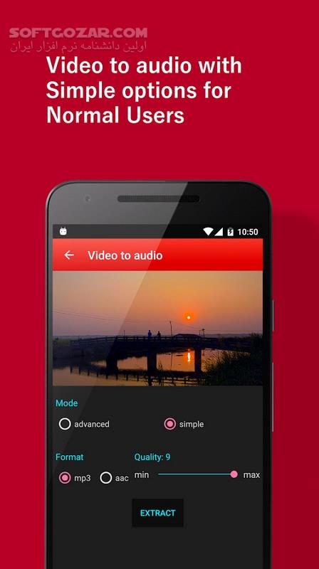 دانلود Video to MP3 Converter Premium 2.1.0.3 for Android +4.3 - دانلود تبدیل ویدئو به صدا برای اندروید - سافت گذر