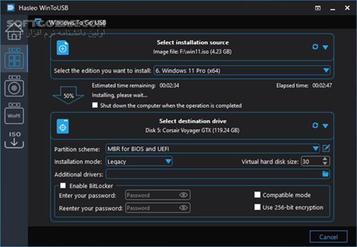 دانلود WinToUSB 9.0.0 + Portable - دانلود ویندوز قابل حمل - سافت گذر