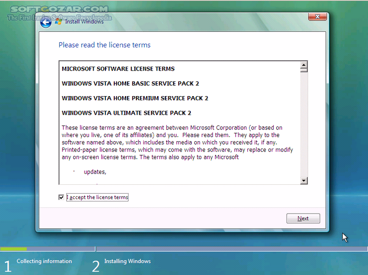 دانلود Windows Vista Ultimate SP2 x64 Integrated October 2013 - دانلود ویندوز ویستا سرویس پک 2 نسخه 64 بیتی به روز شده تا اکتبر 2013  - سافت گذر