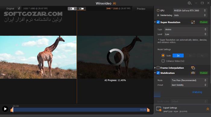 دانلود Winxvideo AI 3.9.0 (x64) - دانلود ویرایش ویدئو - سافت گذر