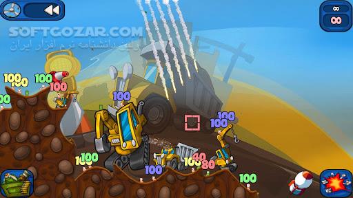 دانلود Worms 2 Armageddon 1.4.0 for Android - دانلود بازی معروف و محبوب کرم ها نسخه 2 برای اندروید - سافت گذر