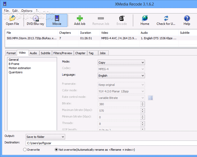 دانلود XMedia Recode 3.6.1.1 + Portable - دانلود تغییر فرمت فیلم بدون کاهش کیفیت - سافت گذر