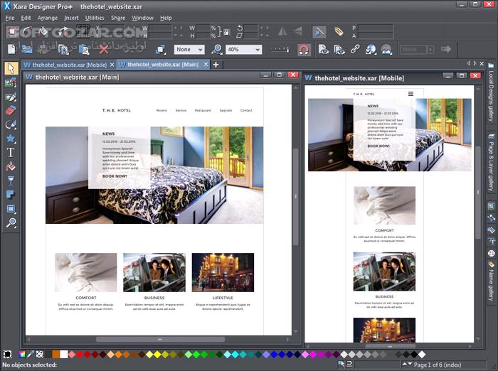 دانلود Xara Designer Pro+ 24.2.0.69846 - دانلود طراحی گرافیکی - سافت گذر