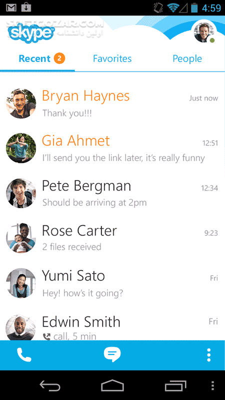 دانلود Skype 8.150.0.125 for Android +6.0 - دانلود اسکایپ برای اندروید - سافت گذر
