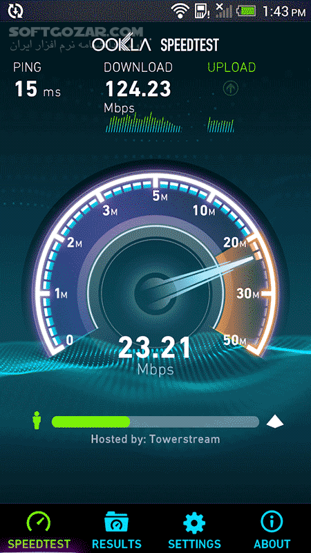 دانلود Speedtest by Ookla Premium 6.1.2 For Android +7.0 - دانلود تست سرعت اینترنت موبایل برای اندروید - سافت گذر