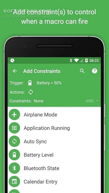 دانلود MacroDroid – Device Automation Pro 5.53.18 for Android +5.0 - دانلود ماکرودروید برای اندروید - سافت گذر
