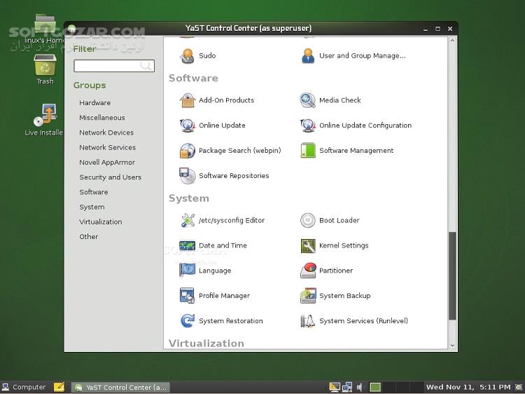 دانلود Linux openSUSE Tumbleweed 84.87 / Leap 15.5 / 42.3 - دانلود لینوکس اوپن‌سوزه - سافت گذر